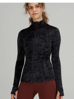 lululemon athletica Black Velvet Define Jacket